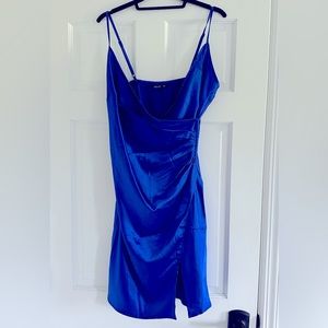 SHEIN Blue Mini Dress